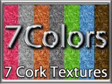 Zoy Texture [ Cork Texture 03 ] Seamless - 7 Colors