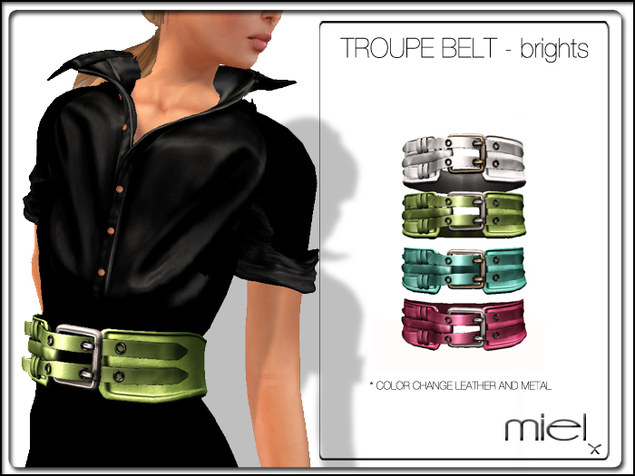 MIEL TROUPE BELT - bright