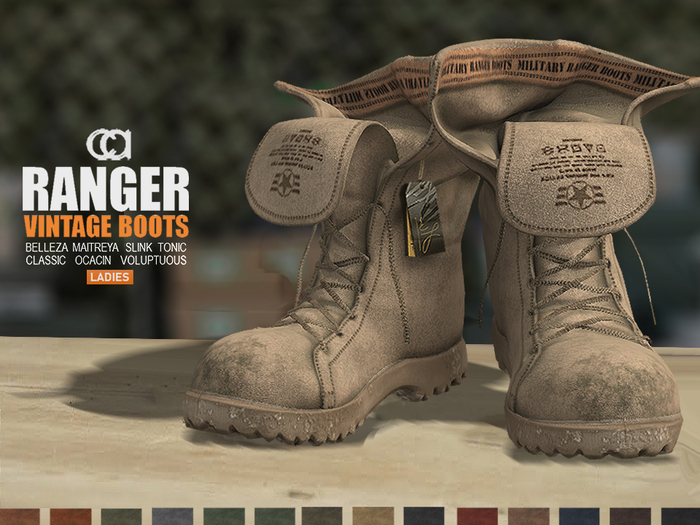 [CA] RANGER VINTAGE BOOTS LADIES