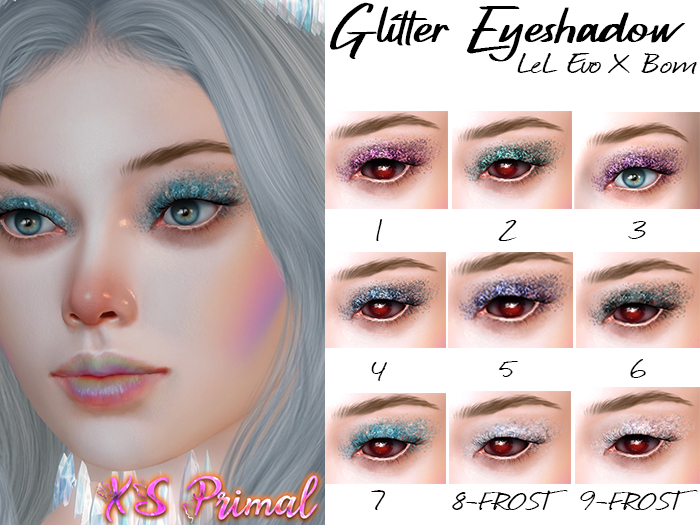 XS Primal EvoX Glitter Eyeshadow