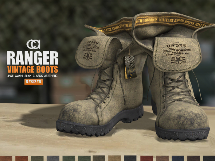 [CA] RANGER VINTAGE BOOTS GENTS