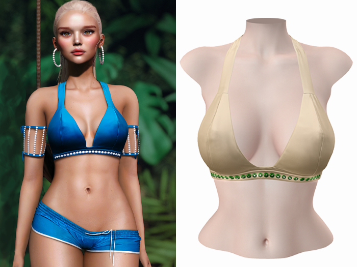 -[ vagrant ]- Luna Top - Cream