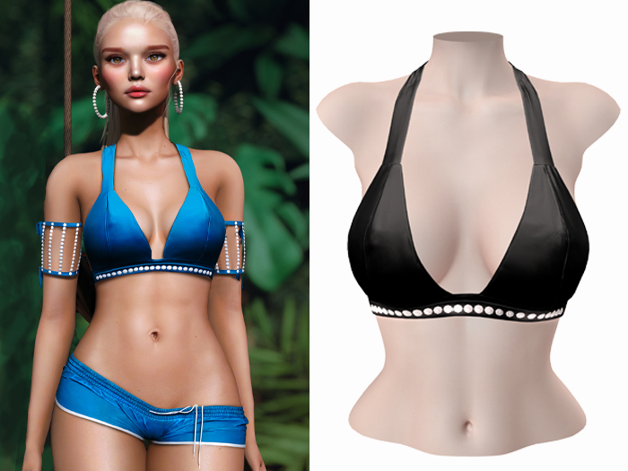 -[ vagrant ]- Luna Top - Black