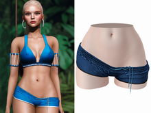 -[ vagrant ]- Luna Shorts - Dark Blue