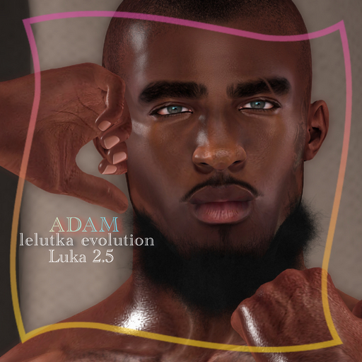 BLACK CHARM - ADAM SHAPE for LELUTKA LUKA 2.5