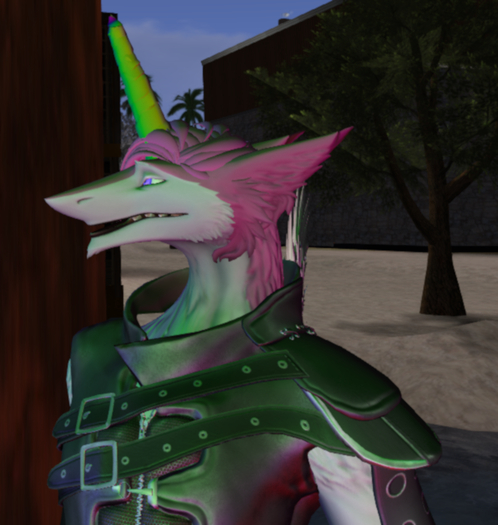 Sergal Unicorn Horn Rainbow