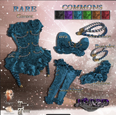 MORBID Janette Stockings Legacy - Emerald COMMON