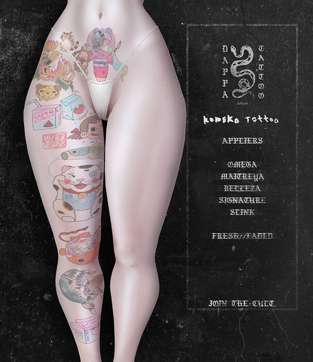 DAPPA - Koneko Tattoo.
