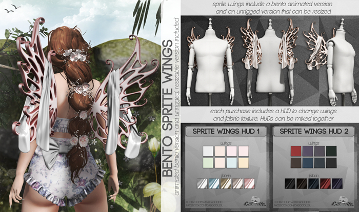 Caboodle - Bento Sprite Wings - Fatpack