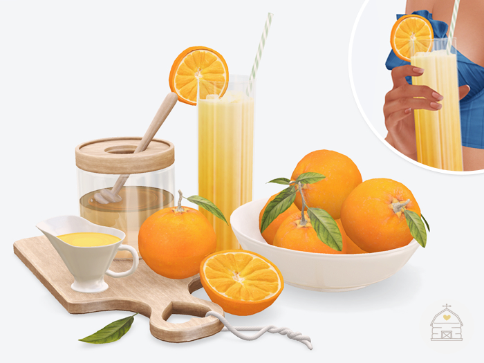 hive // homemade orange juice [wear to unpack]