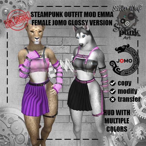 SW - Steampunk Outfit Emma Female Jomo Glossy Version (Box)