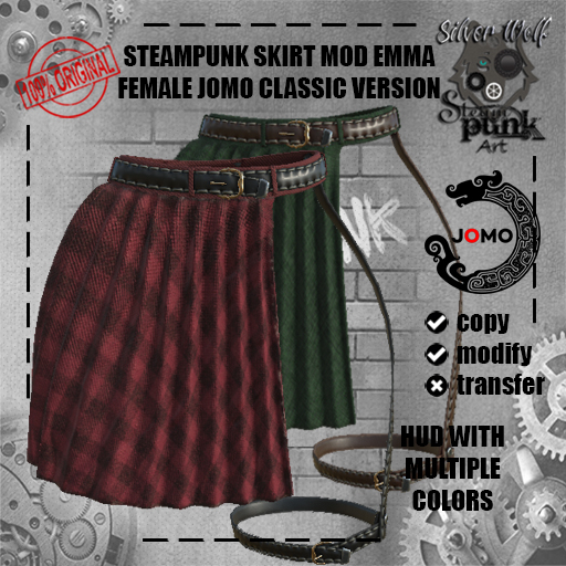 SW - Steampunk Skirt Emma Female Jomo Classic Version (Box)