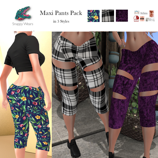 Snappy \\ Maxi Pants  Pack