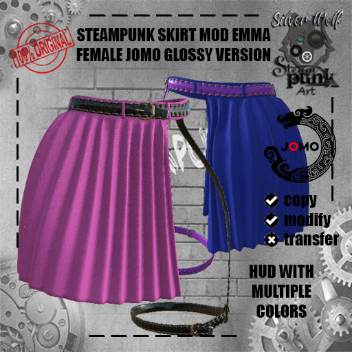 SW - Steampunk Skirt Emma Female Jomo Glossy Version (Box)