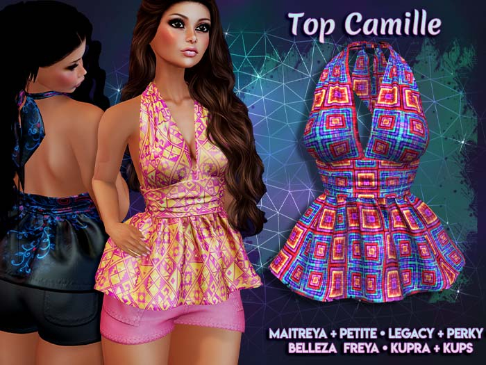 ::WD:: Top Camille - Juicy Geometry