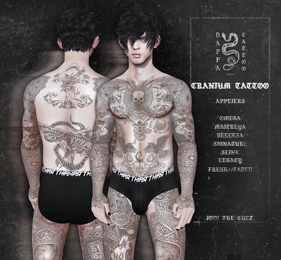 DAPPA - Cranium Tattoo.