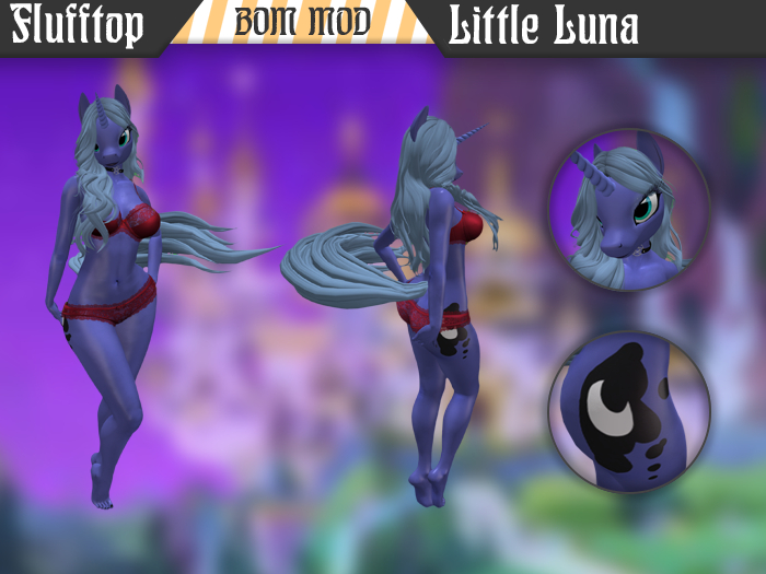 [FLUFFTOP] Pony mod: Little Luna BOM