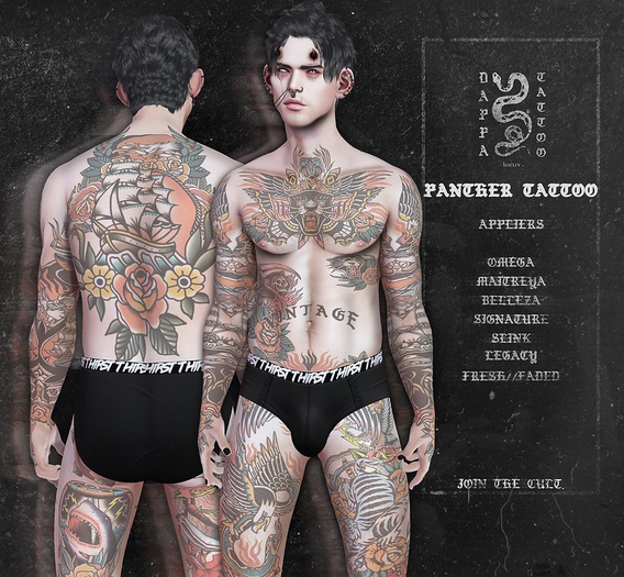 DAPPA - Panther Tattoo.