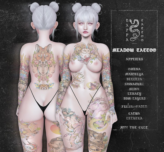 DAPPA - Meadow Tattoo.