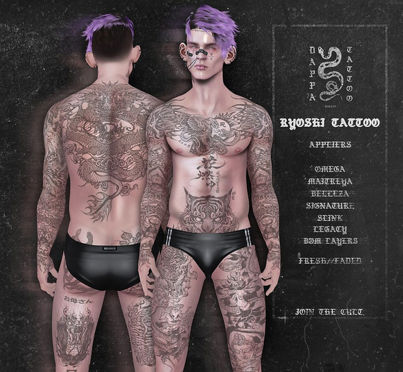 DAPPA - Ryoshi Tattoo.