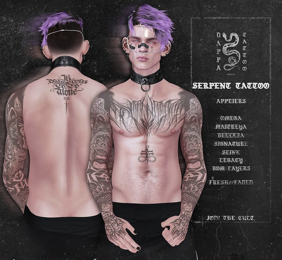 DAPPA - Serpent Tattoo.