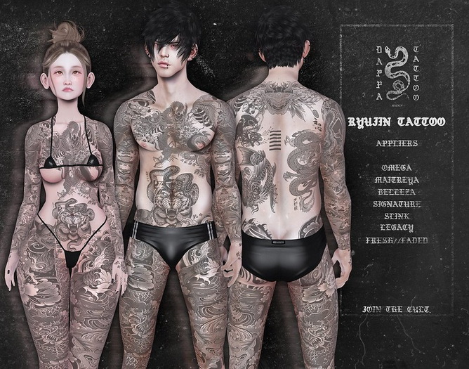 DAPPA - Ryujin Tattoo.