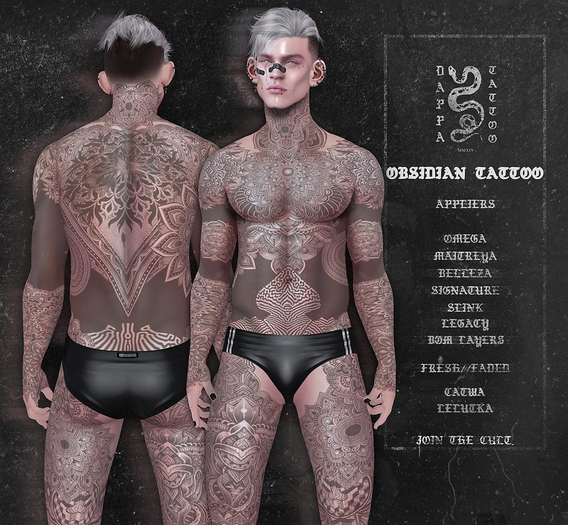 DAPPA - Obsidian Tattoo.