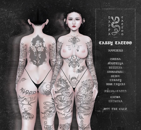 DAPPA - Cassy Tattoo.
