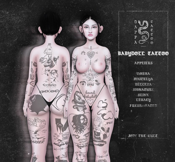 DAPPA - Babydoll Tattoo.