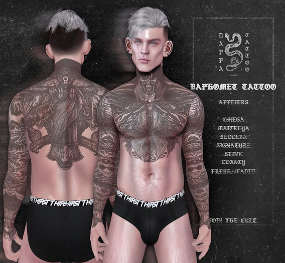 DAPPA - Baphomet Tattoo.