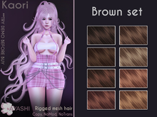 [^.^Ayashi^.^] Kaori hair-Brown set