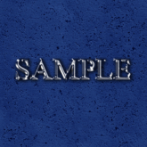 Zoy Texture [ Pitted Concrete ] Seamless - Blue