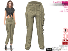 Dae, Obj, FBX, And Texture Files Camo Pants Slink, Maitreya, Belleza,Tonic, Ocacin Voluptuous