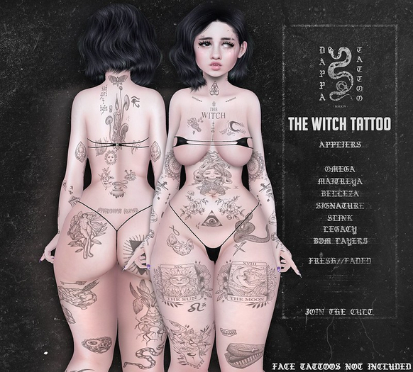 DAPPA - The Witch Tattoo.