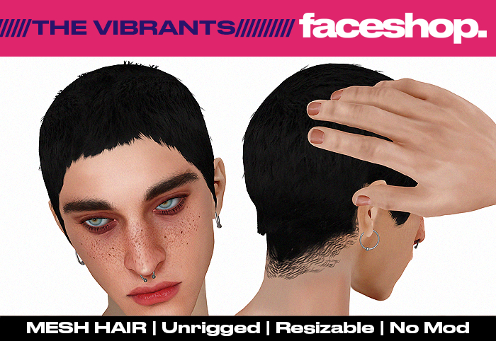 FACESHOP- The Pixie 01 MESH HAIR // VIBRANTS