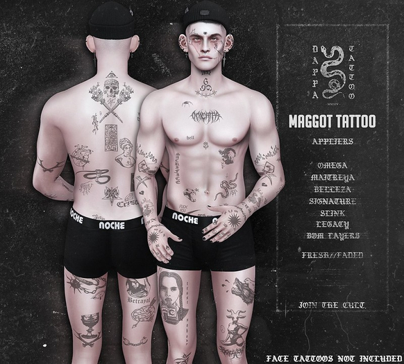 DAPPA - Maggot Tattoo.