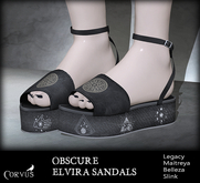 Corvus : Obscure Elvira Sandals