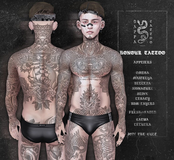 DAPPA - Honour Tattoo.