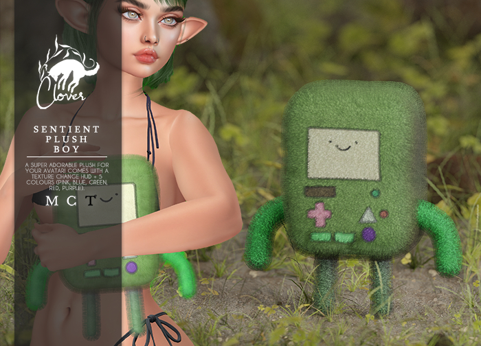Clover - Sentient plush boy (add me)