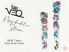 Second Life Marketplace - BoM Torn Sleeve - Psychedelic - Color