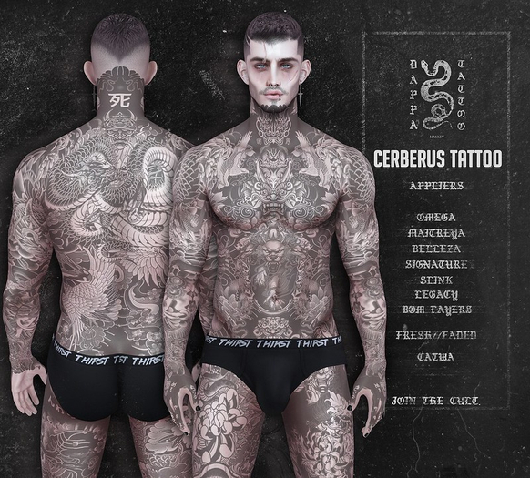 DAPPA - Cerberus Tattoo.