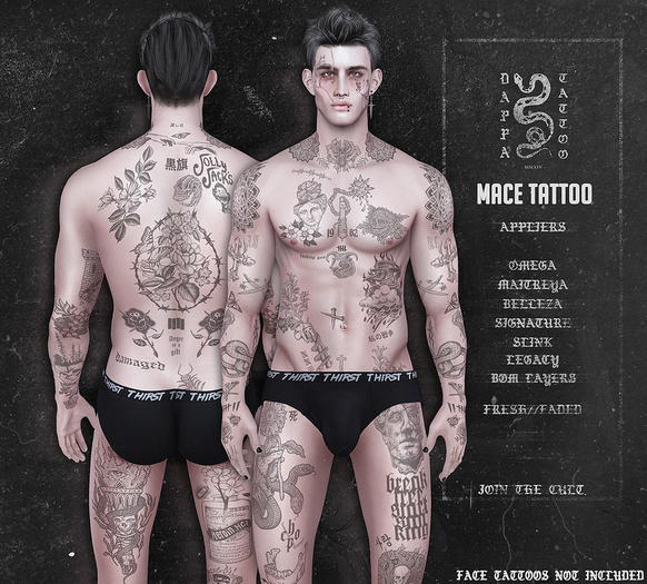 DAPPA - Mace Tattoo.