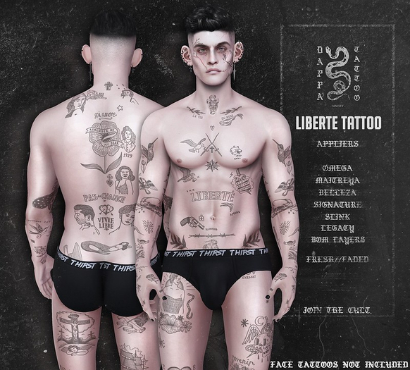 DAPPA - Liberte Tattoo.