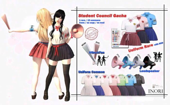 INORI - Student Council - Loudspeaker #White