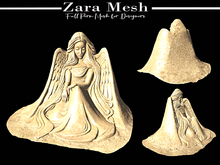 Zara Mesh - Landscape - Sand Angel Sculpture - FULL PERM MESH