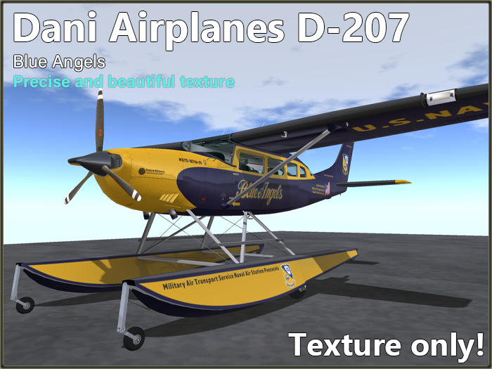Paint D-207 (Blue Angels)