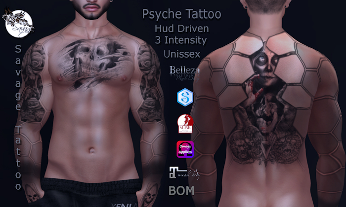 Savage - Psyche Tattoo - Add.