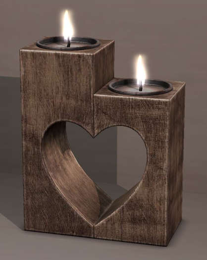 {Unflat Stuff} Love candle