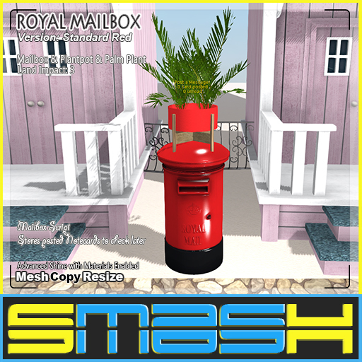 SMASH - Royal Mailbox (Standard Red)