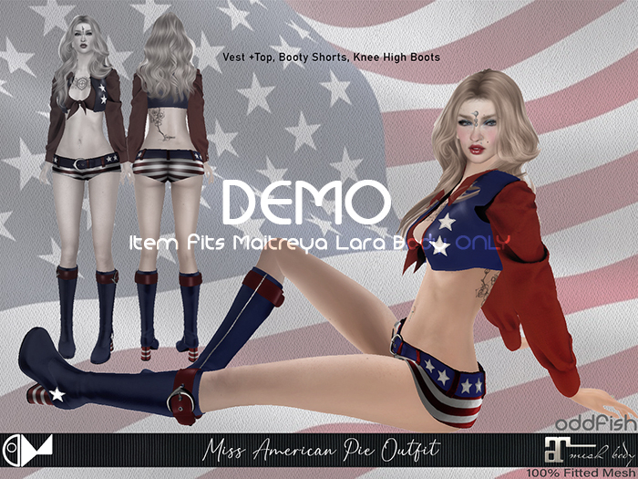 ODd Miss American Pie Oufit Demo